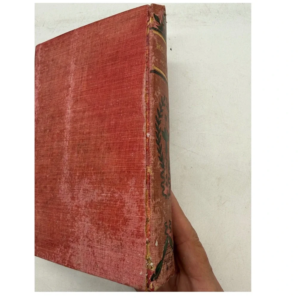 Rosamond Ethelyn's Mistake Mary J Holmes Grosset & Dunlap Red Antique Hardcover